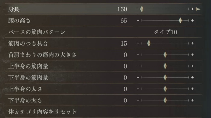 フリーレン　体